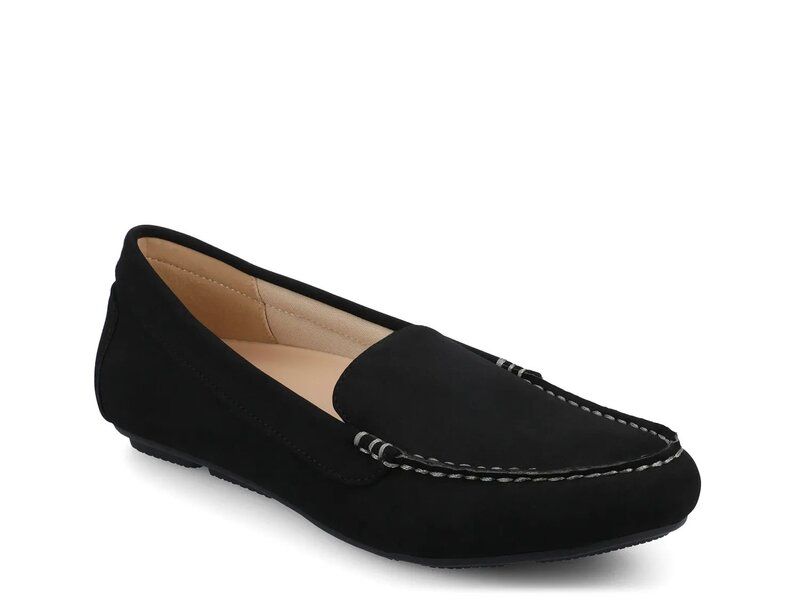 ジャーニー レディース シューズ スリッポン・ローファー Journee Oreta Loafer Black ブラック