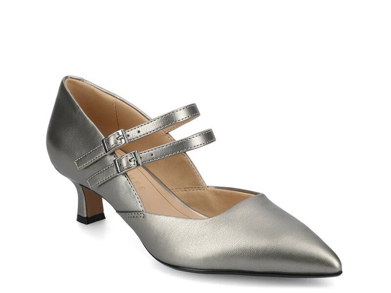 ジャーニー レディース シューズ パンプス Journee Carnation Pump Pewter ピューター