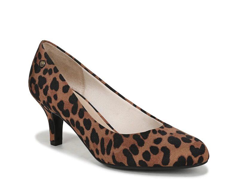 ライフストライド レディース シューズ パンプス LifeStride Parigi Pump Brown Leopard Printed Fabric ブラウン