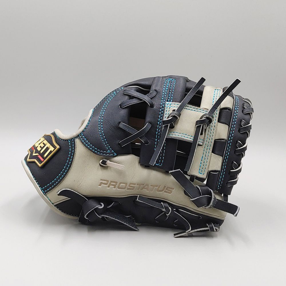クリーニング済み 】 ゼット 軟式グローブ / 内野手用 型付け済み