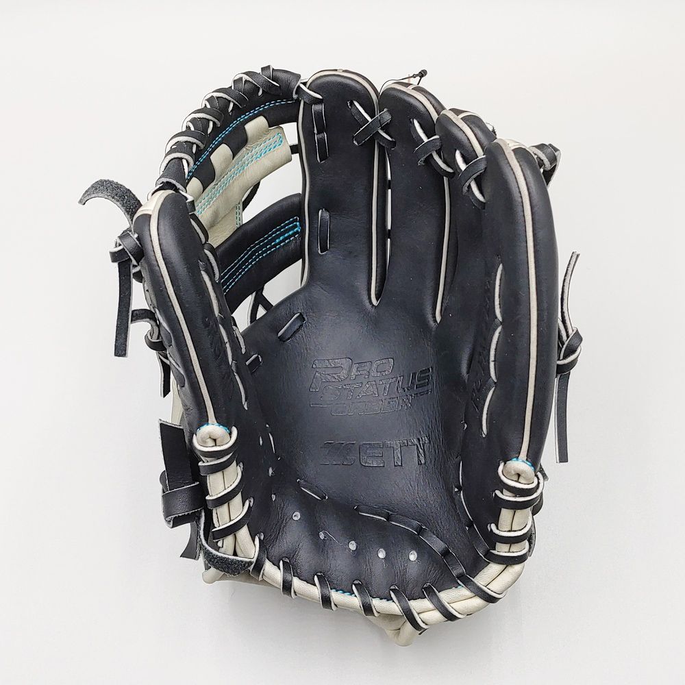 契約バローネセット クリーニング済み 】 ゼット 軟式グローブ / 内野手用 型付け済み