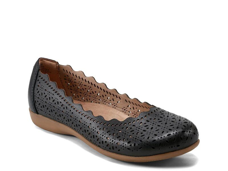 アース レディース シューズ パンプス Earth Bria Flat Black ブラック