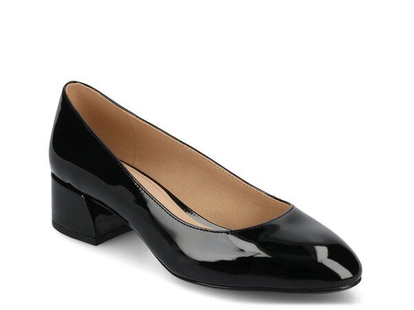 ジャーニー レディース シューズ パンプス Journee Saarii Pump Black Patent ブラック