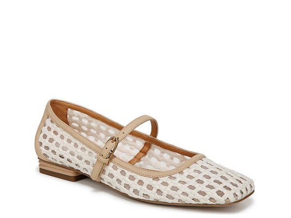 フランコサルト レディース シューズ パンプス Franco Sarto Tinsley Mary Jane Flat White ホワイト
