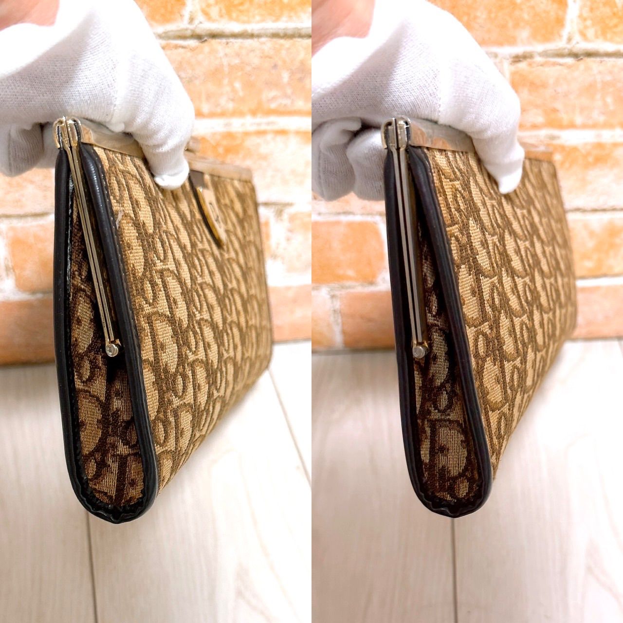 超美品) Christian Dior(クリスチャンディオール)クラッチバッグ 