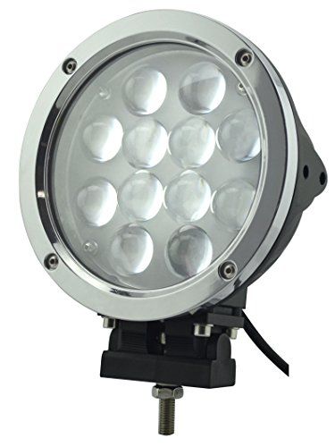 LEDサーチライト 狭角 作業灯 ledワークライト 60W CREE製チップ-POOPEE 12V/24V対応 トラック ダンプ 荷台灯 バギー オフロード車両 防水防塵ts