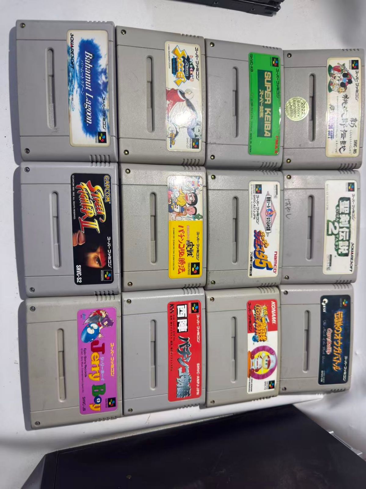 スーパーファミコン ソフト12本セット 動作未確認 ジャンク品です