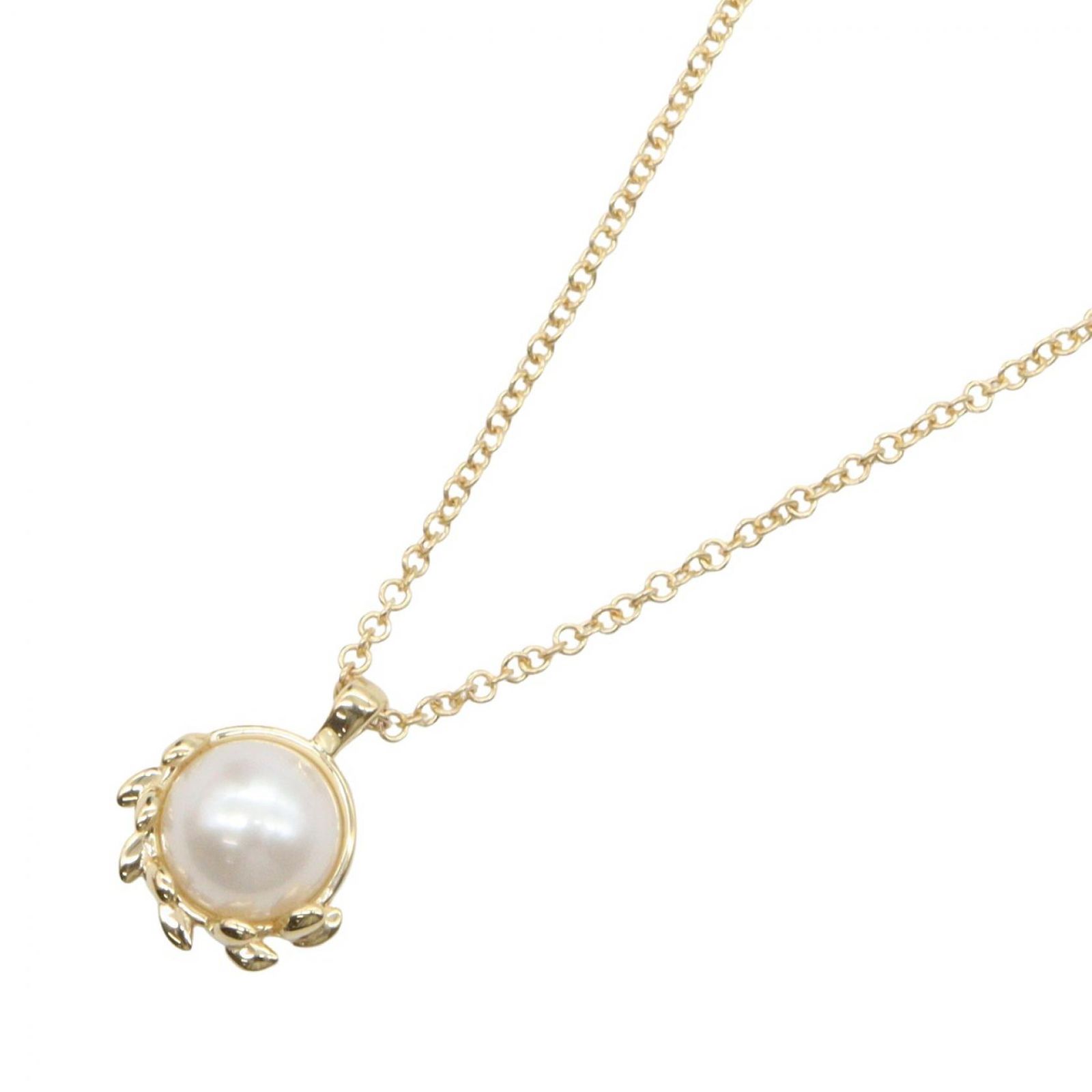 TIFFANY＆CO ティファニー オリーブリーフ パール ネックレス ネックレス