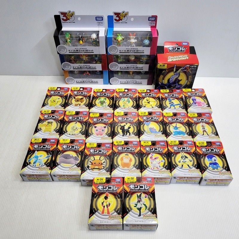 【中古/未使用品】 ポケモン モンコレ 未開封 まとめ売り 【052-260625-as-01-izu】