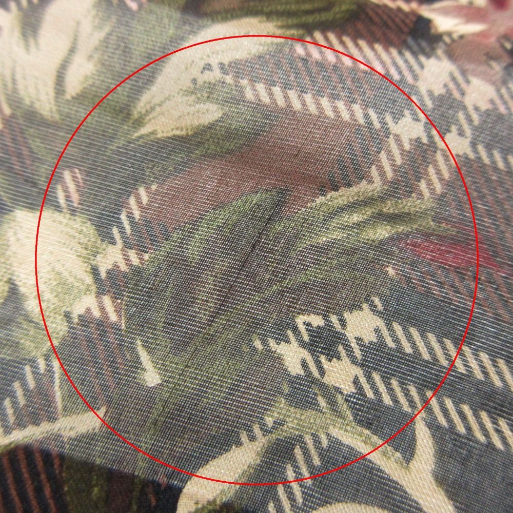 新品同様 RALPH LAUREN ラルフローレン スカーフ シルク100％ ミニ