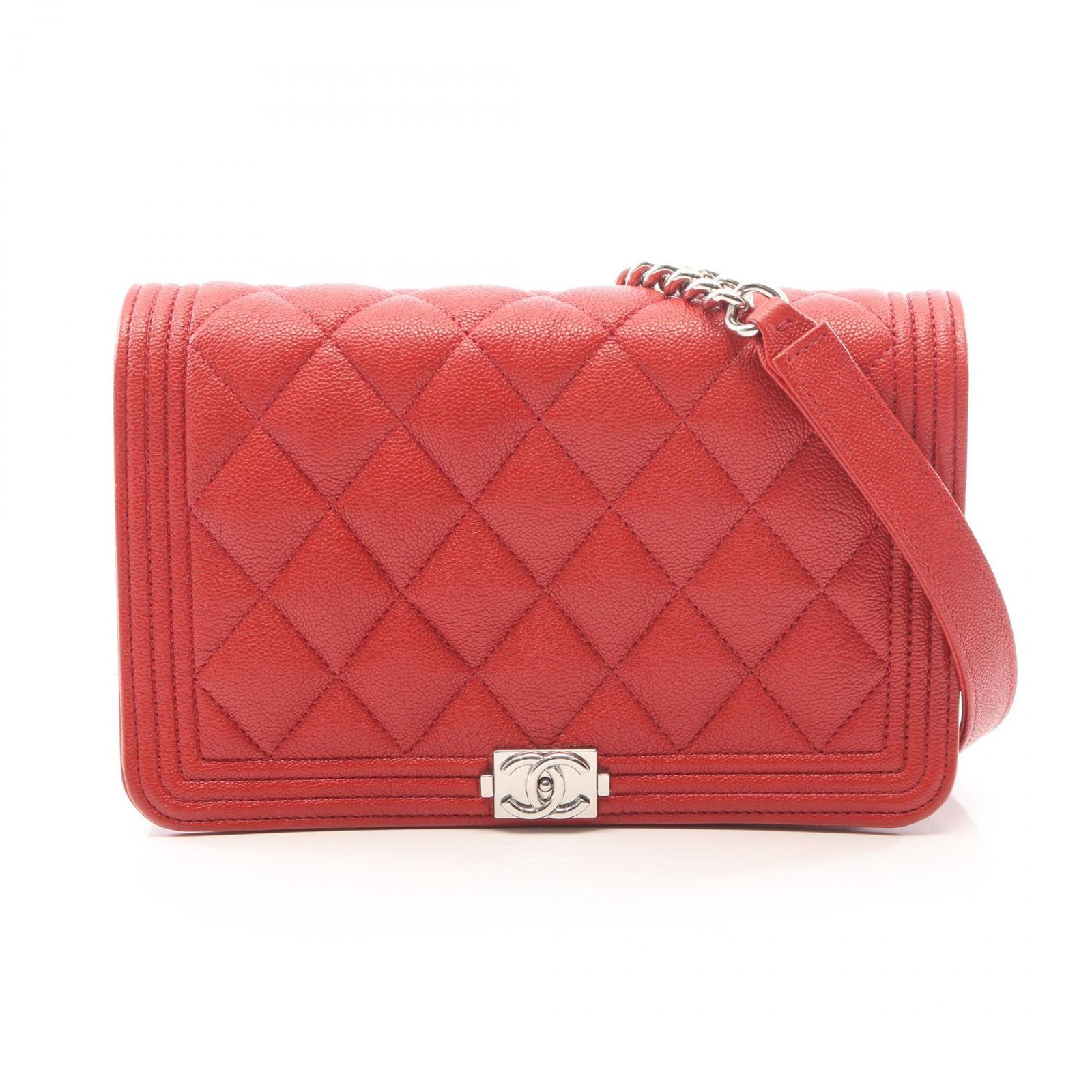 CHANEL シャネル ボーイシャネル マトラッセ ショルダーバッグ