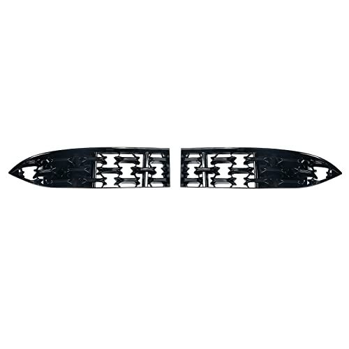 R★【LFOTPP】改良型 マツダ CX-5 2代目 KF系 2021.12?生産モデル 専用 フロントグリル 日本仕様対応 ABS材質 メッキ加工済み MAZDA CX-5 バンパーグリルカバー 取付簡単 車種専用設計 パーツ (4WD用) 54f9a7fa