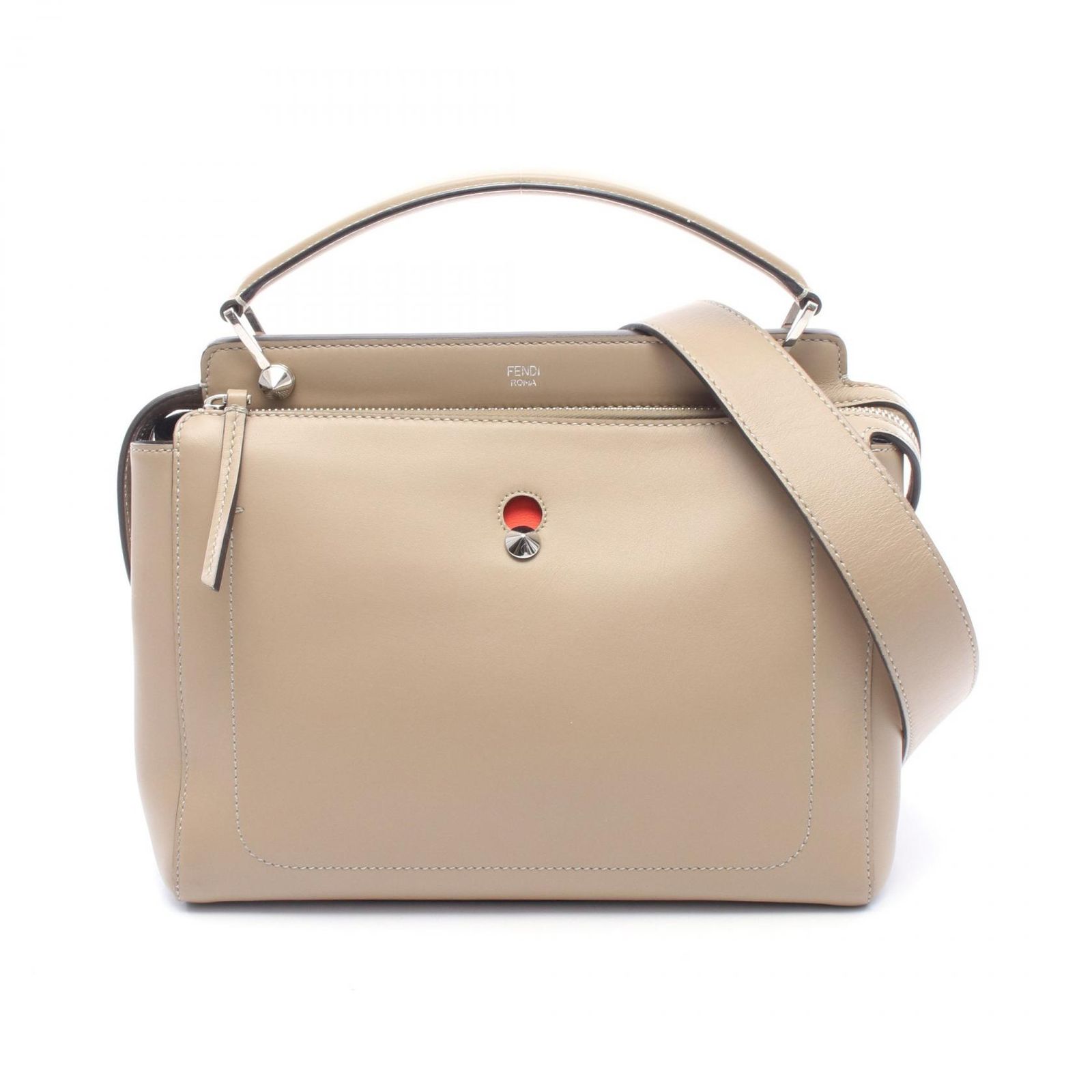 FENDI フェンディ DOT COM ドットコム 2WAY ハンドバッグ