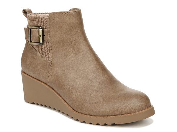 ライフストライド レディース シューズ ブーツ・レインブーツ LifeStride Zayne Wedge Bootie Mushroom