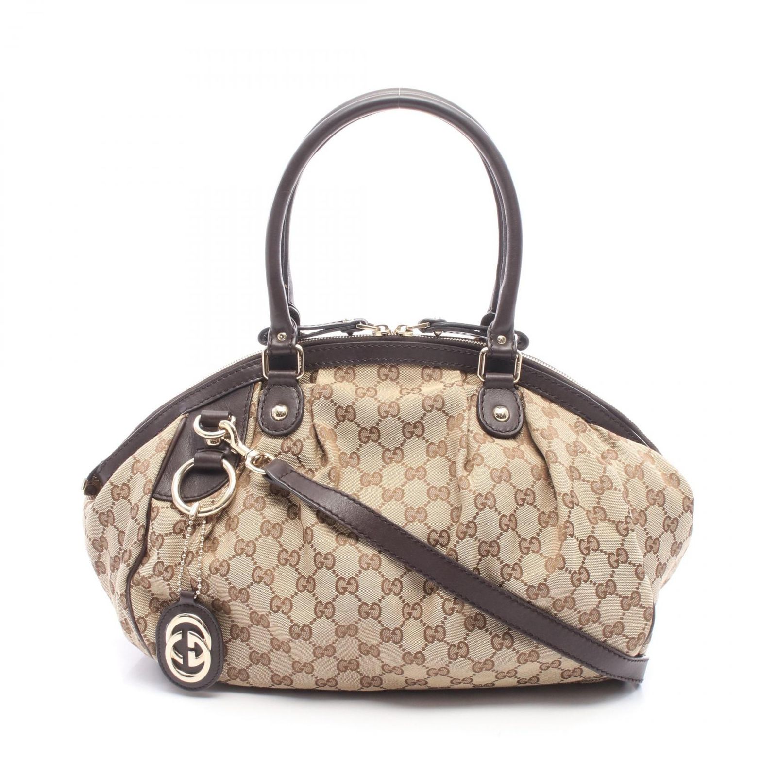 GUCCI グッチ スーキー GGキャンバス 2WAY ハンドバッグ - メルカリ