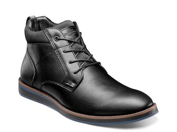 ノンブッシュ メンズ シューズ ブーツ・レインブーツ Nunn Bush Circuit Plain Toe Boot Black ブラック