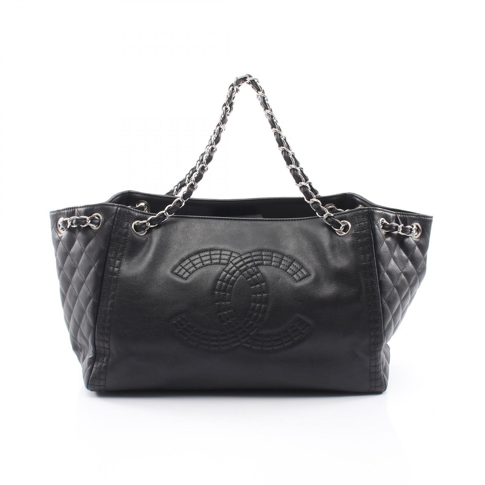 CHANEL シャネル マトラッセ ココマーク トートバッグ