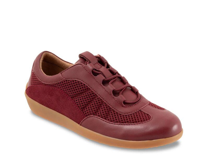 ソフトウォーク レディース シューズ スリッポン・ローファー スニーカー Softwalk Darby SlipOn Sneaker Cherry Red レッド