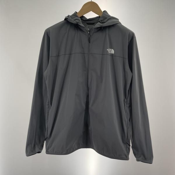 【中古】THE NORTH FACE SUNSHADE FULLZIP HOODIE サイズL グレー NP22435 ザノースフェイス[91]