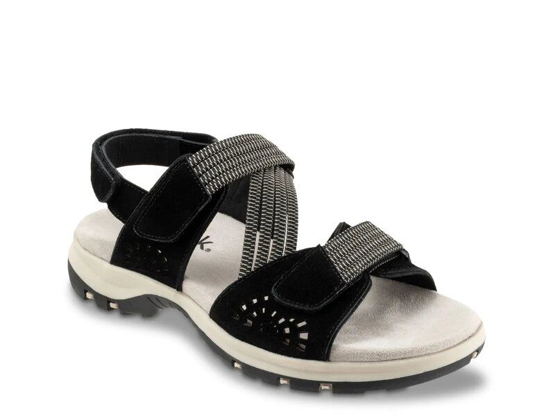 ソフトウォーク レディース シューズ サンダル Softwalk Oahu Sandal Black ブラック
