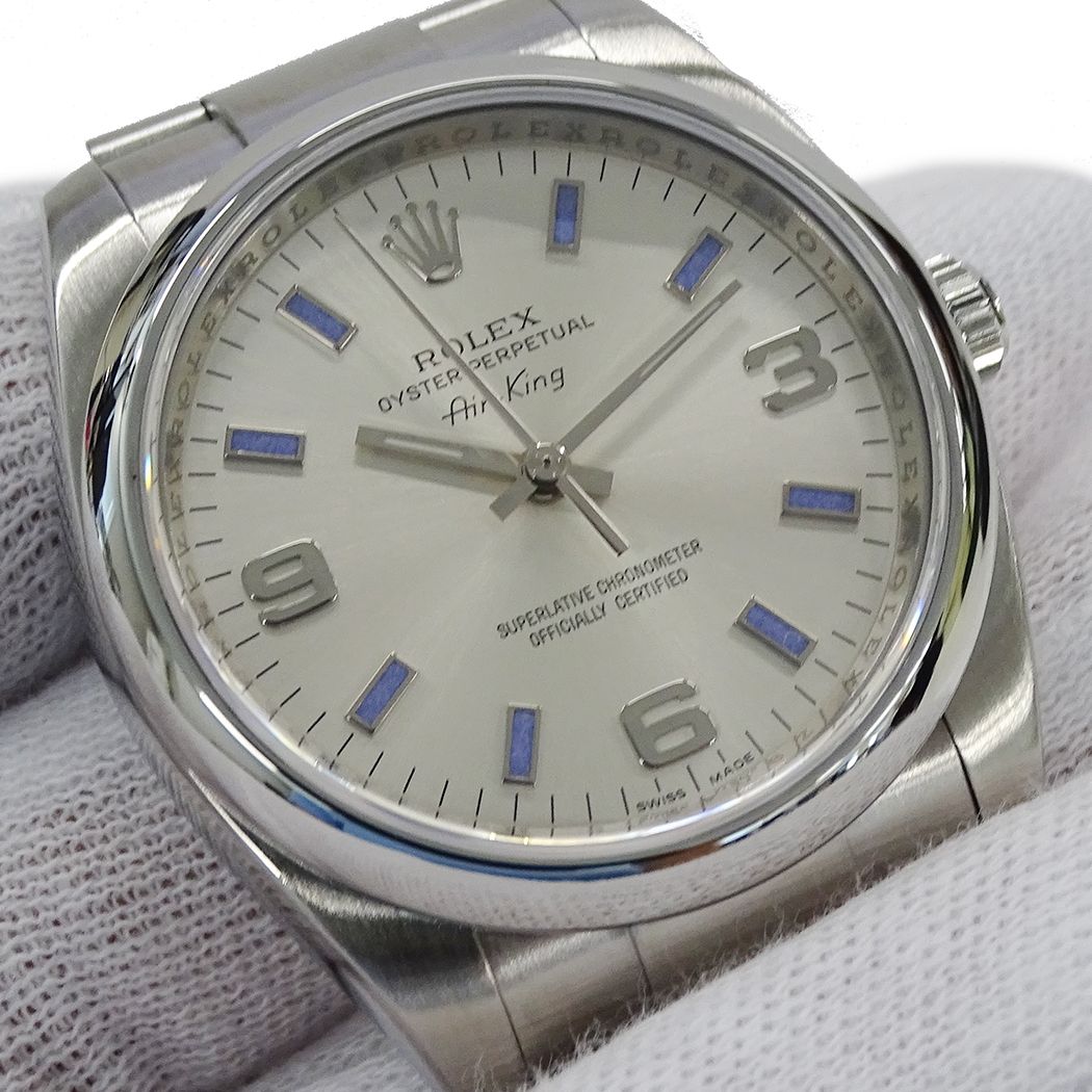 ロレックス ROLEX エアキング 114200 Z番 時計 メンズ ブランド 自動