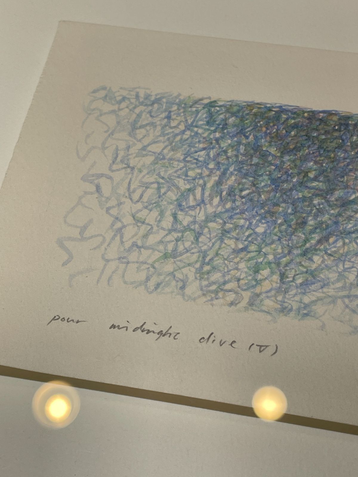 管理番号-SK】笠井正博 midnight diveのために5 水彩画 現状品 長期