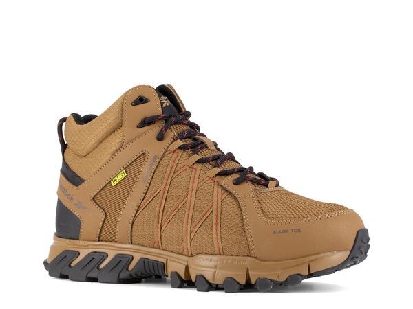 リーボック メンズ シューズ ブーツ・レインブーツ Reebok Work Trailgrip Alloy Toe Work Boot Mens Dark Brown ブラウン