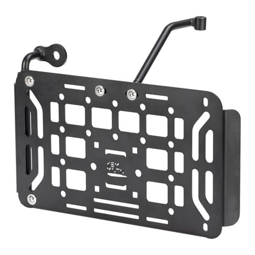 KEMIMOTO ダックス125 バイク用 サイドバッグサポート Dax125 左側専用 サドルバッグサポート dax125 JB04用アクセサリー 戦術ボード 高強度 ブラック ST125as a79aa045