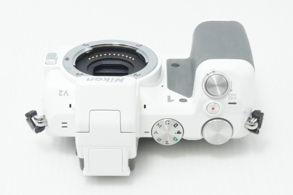 Nikon ニコン 1 V2 ボディ ミラーレス一眼カメラ ホワイト 260623d