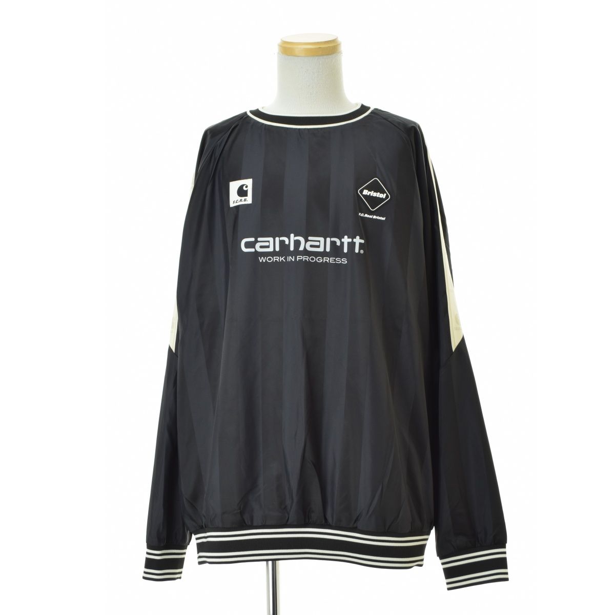 【F.C.R.B./F.C.RealBristol×CARHARTTWIP】26SS FCRB-260122 Carhartt WIP WARM-UP PISTEナイロンジャケット
