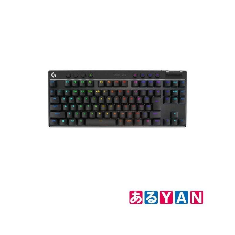 (新品 未使用)ロジクール PRO X TKL Wireless Gaming Keyboard G-PKB-003WL-LNBK 4943765062530