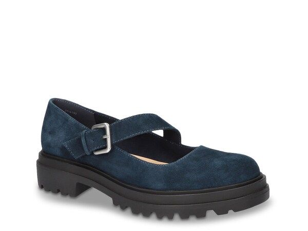 ベラヴィータ レディース シューズ スリッポン・ローファー Bella Vita Britt Mary Jane Loafer Navy Suede ネイビー