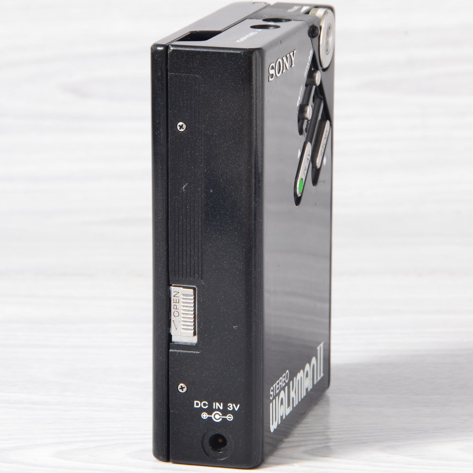 SONY WALKMAN WM-2 カセットウォークマン ブラック 整備済 TY453 