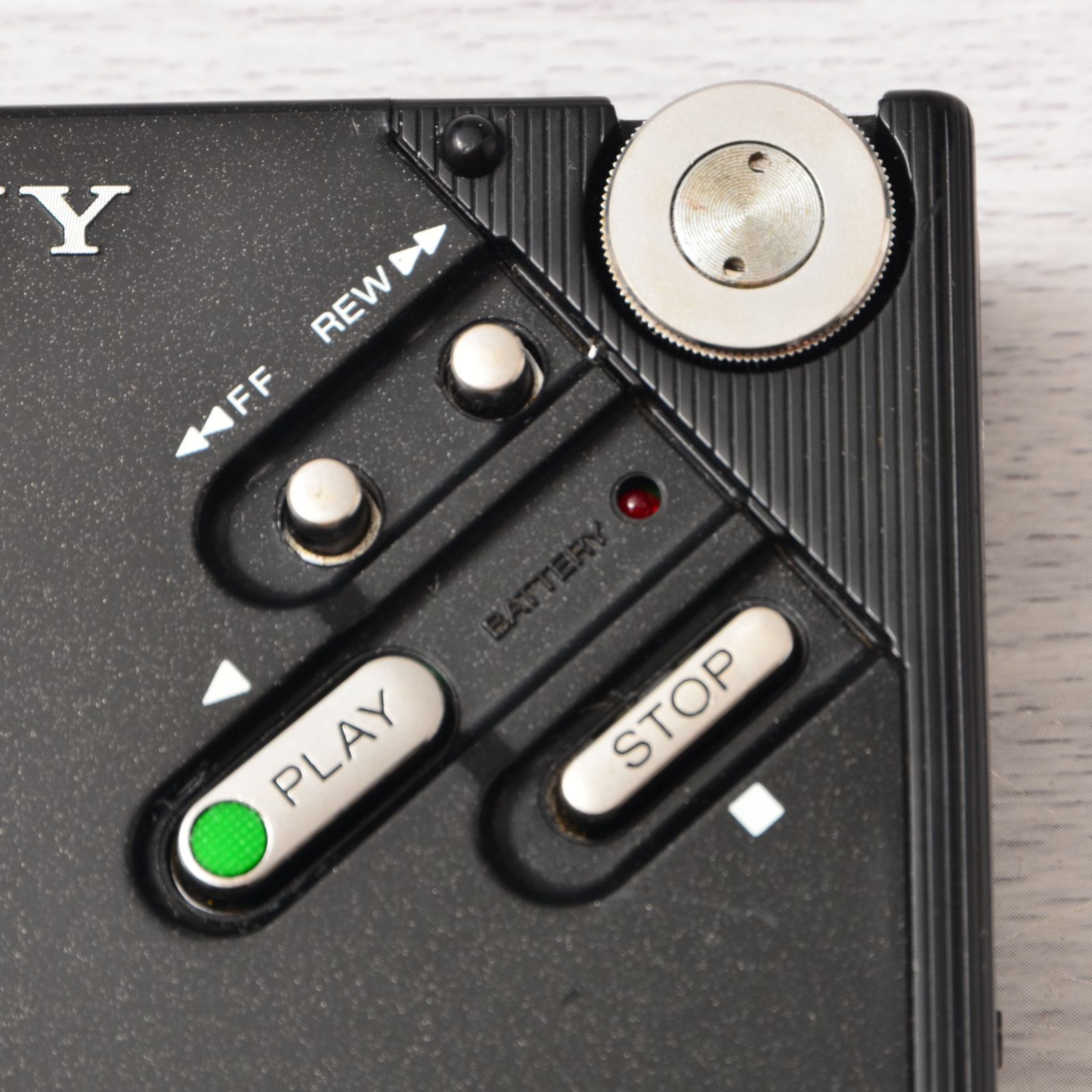 SONY WALKMAN WM-2 カセットウォークマン ブラック 整備済 TY453