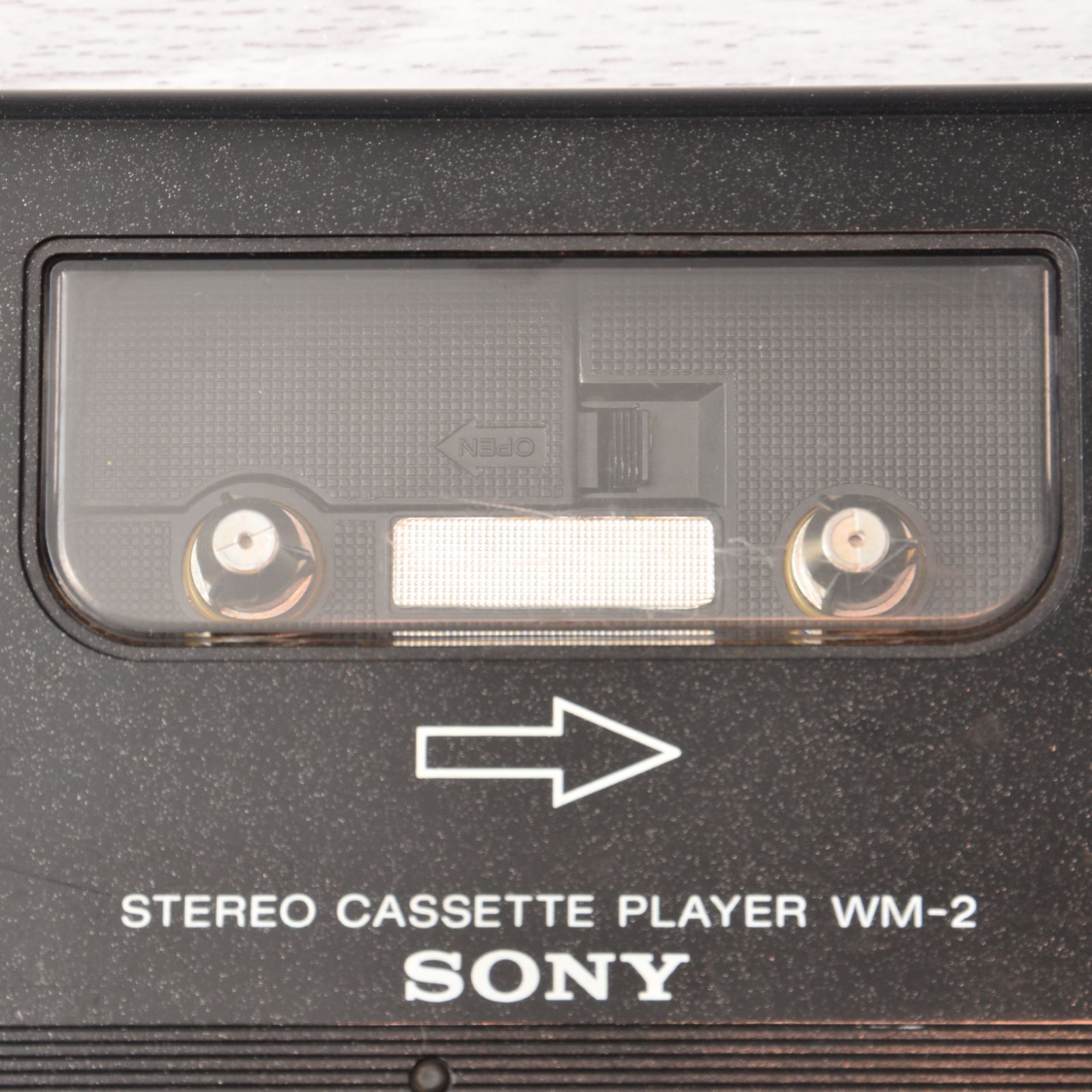 SONY WALKMAN WM-2 カセットウォークマン ブラック 整備済 TY453