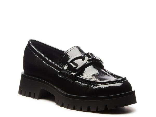 ナインウェスト レディース シューズ スリッポン・ローファー Nine West Gables Loafer Black PatentBlack ブラック
