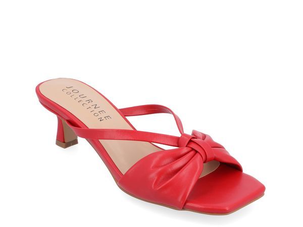 ジュルネ コレクション レディース シューズ サンダル Journee Collection Starling Sandal Red レッド