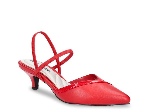 イージーストリート レディース シューズ パンプス Easy Street Unna Pump Red レッド