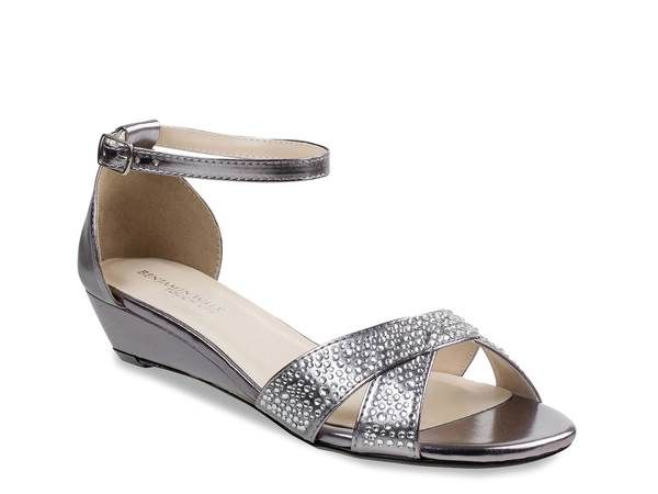 ベンジャミンウォーク レディース シューズ サンダル Touch Ups by Benjamin Walk Iris Wedge Sandal Grey グレー