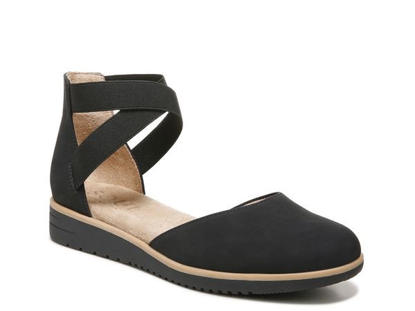 ソウルニュトライザー レディース シューズ パンプス SOUL Naturalizer Intro Flat Black ブラック