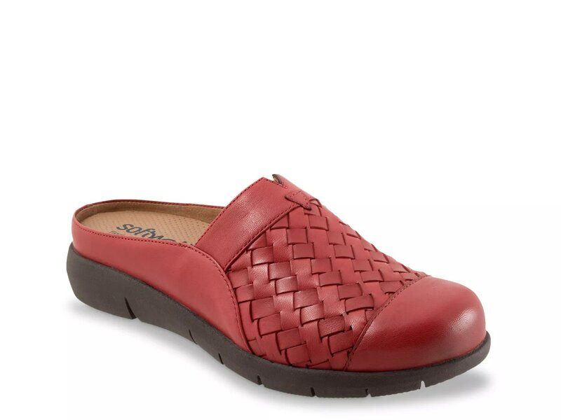ソフトウォーク レディース シューズ サンダル Softwalk San Marcos II Mule Red レッド