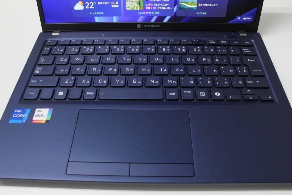 中古ノートPC】東芝〈dynabook X8/Y〉第13世代core i7/SSD512GB/メモリ