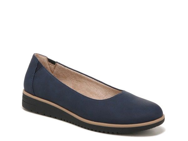 ソウルニュトライザー レディース シューズ パンプス SOUL Naturalizer Idea Ballet Flat Navy ネイビー
