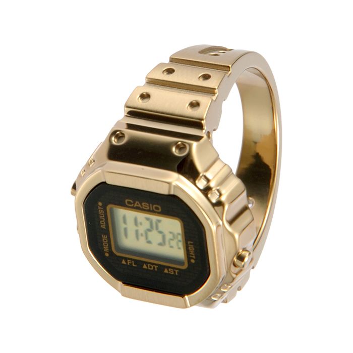 CASIO カシオ RING WATCH リングウォッチ CRW-001G-9JR デジタル 電池