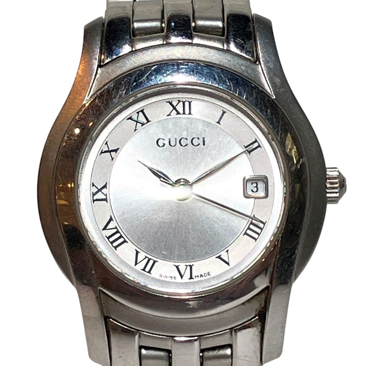 グッチ GUCCI Gクラス 腕時計 総重量約59g SS SS クオーツ シルバー 