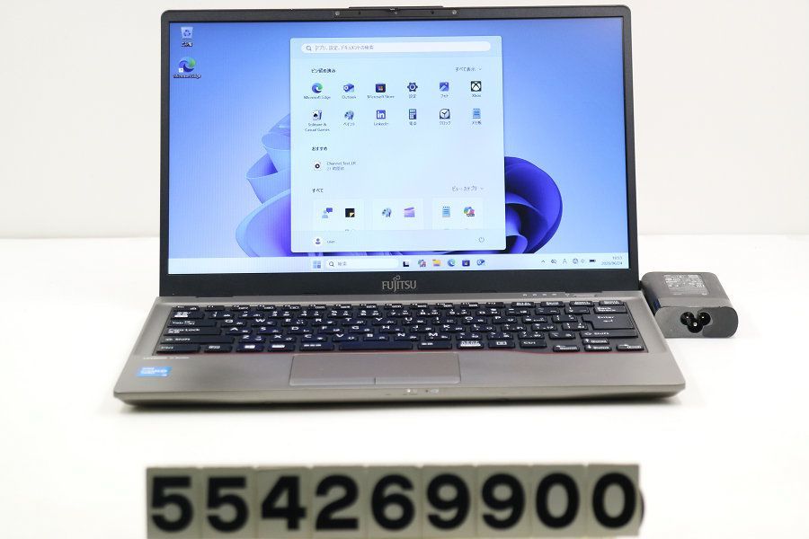 富士通 LIFEBOOK U7411/G Core i5 1145G7 2.6GHz/8GB/128GB(SSD)/14W/FWXGA(1366x768)/Win11 【554269900】