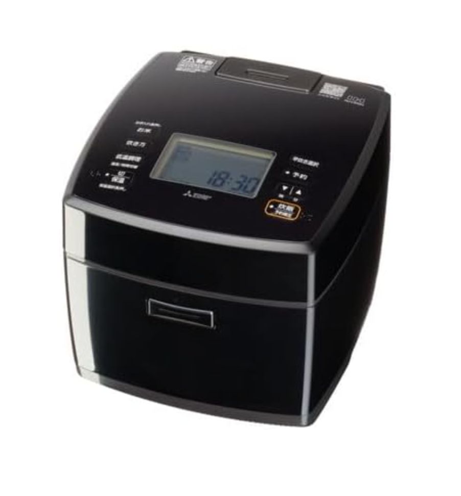 新品未使用 即日発送 みつびし 三菱電機 IH炊飯器 5.5合炊き NJ-VS10H-B ブラック 黒曜 備長炭 炭炊釜 白米芳潤炊き