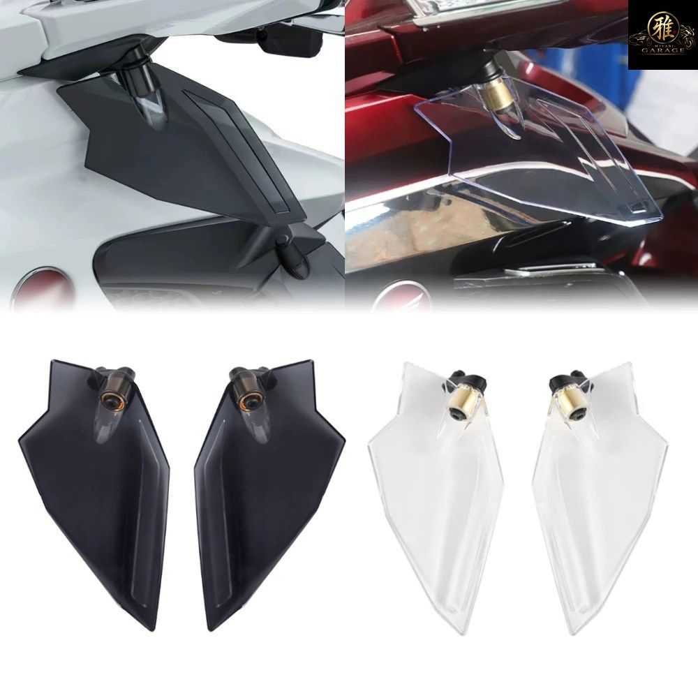 オートバイ用アッパーエアディフレクターシュラウドウインドシールド ホンダ ゴールドウイング GL1800 ツアー DCT 2018-2022