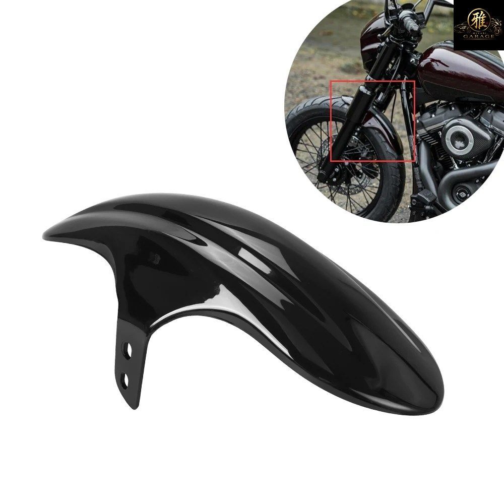 オートバイ用フロントフェンダーマスク マッドガード バイク用スプラッシュマッドガード フェアリング ハーレー M8 ソフテイル ストリート