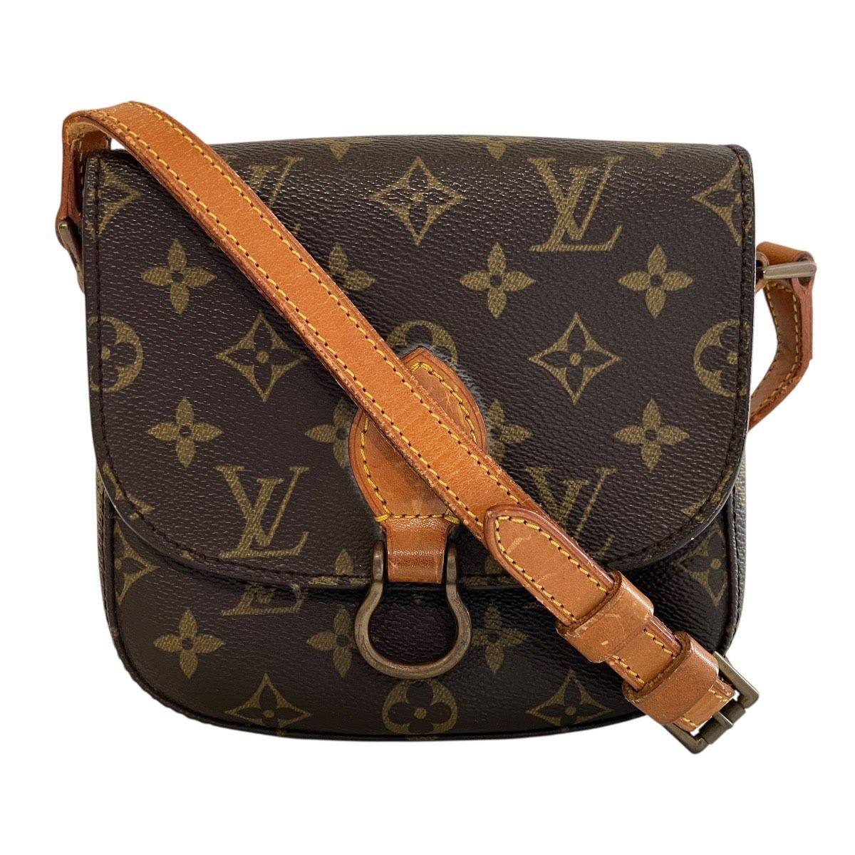 ルイ・ヴィトン LOUIS VUITTON ミニサンクルー モノグラム ショルダーバッグ トアル地 M51244 レディース